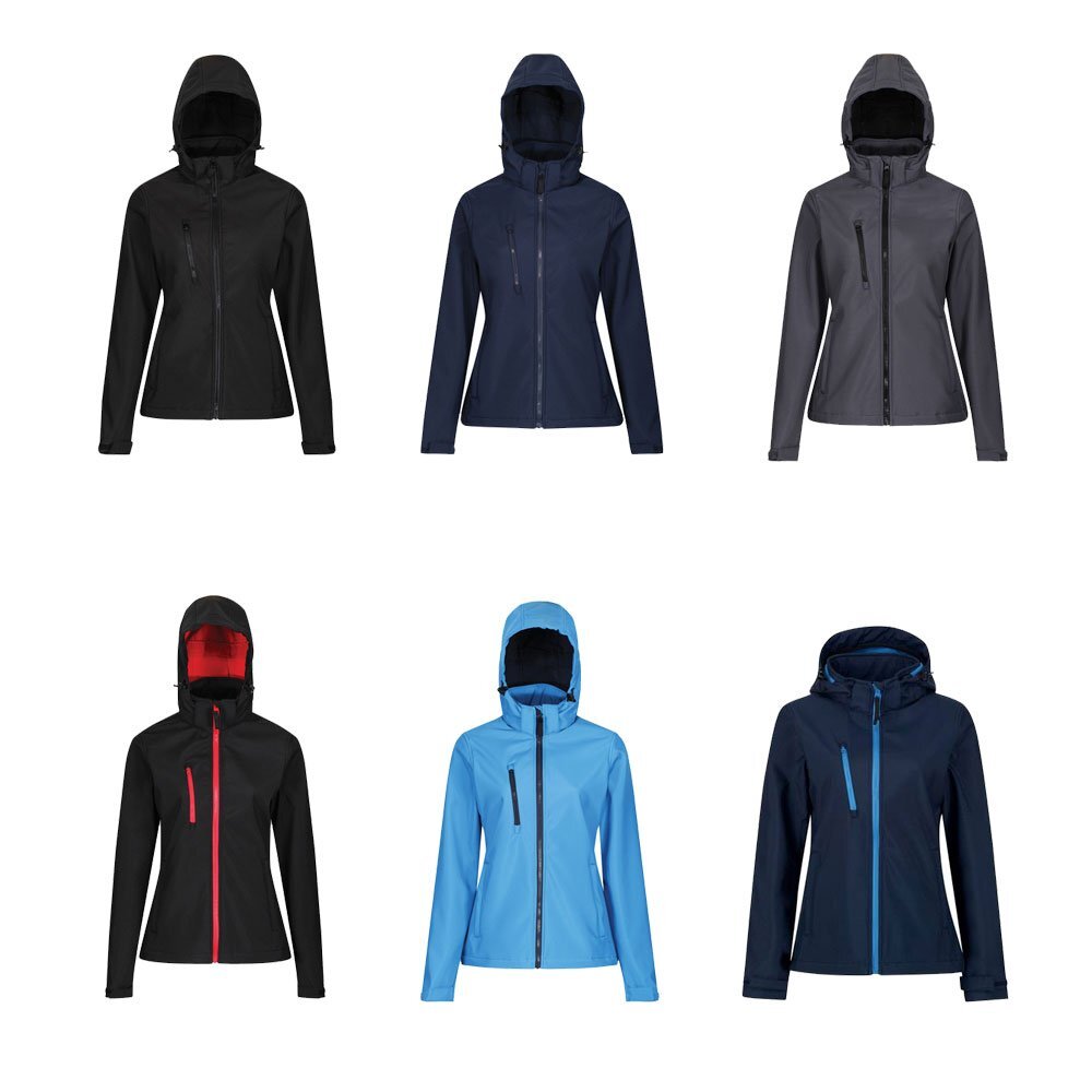 Giacca softshell strati donna impermeabile personalizzata