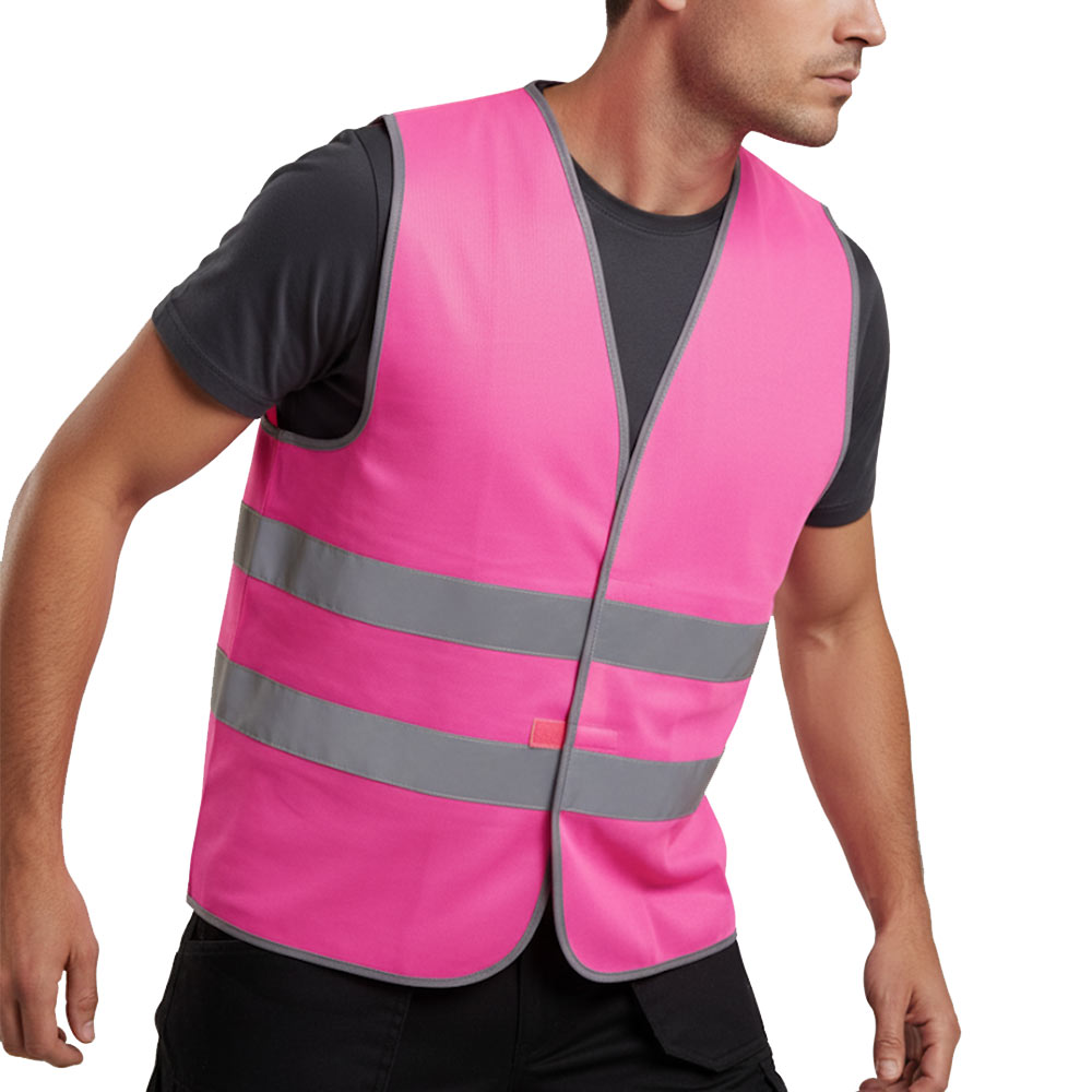 GILET ALTA VISIBILITA' CHIUSURA CON VELCRO