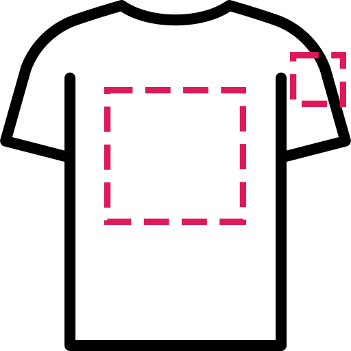 DOUBLE PRINT ATOMIC Fronte-Spalla sinistra