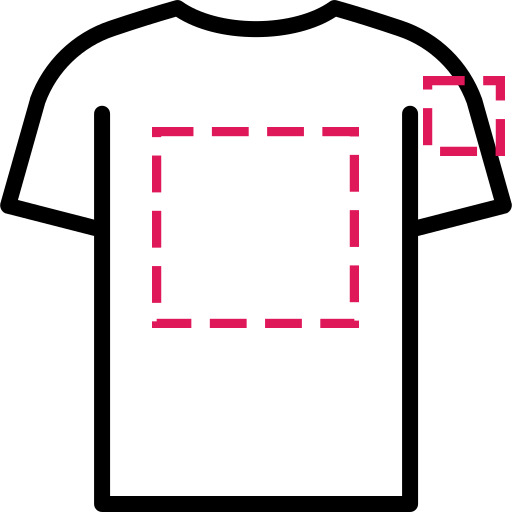 DOUBLE PRINT ATOMIC (clone) Fronte-Spalla sinistra