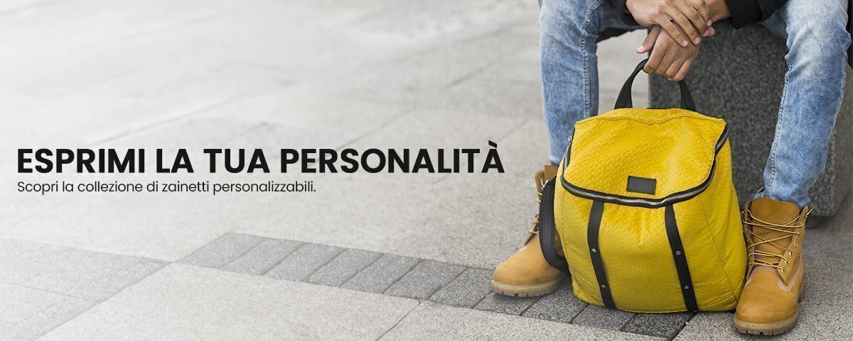 Zaini personalizzati