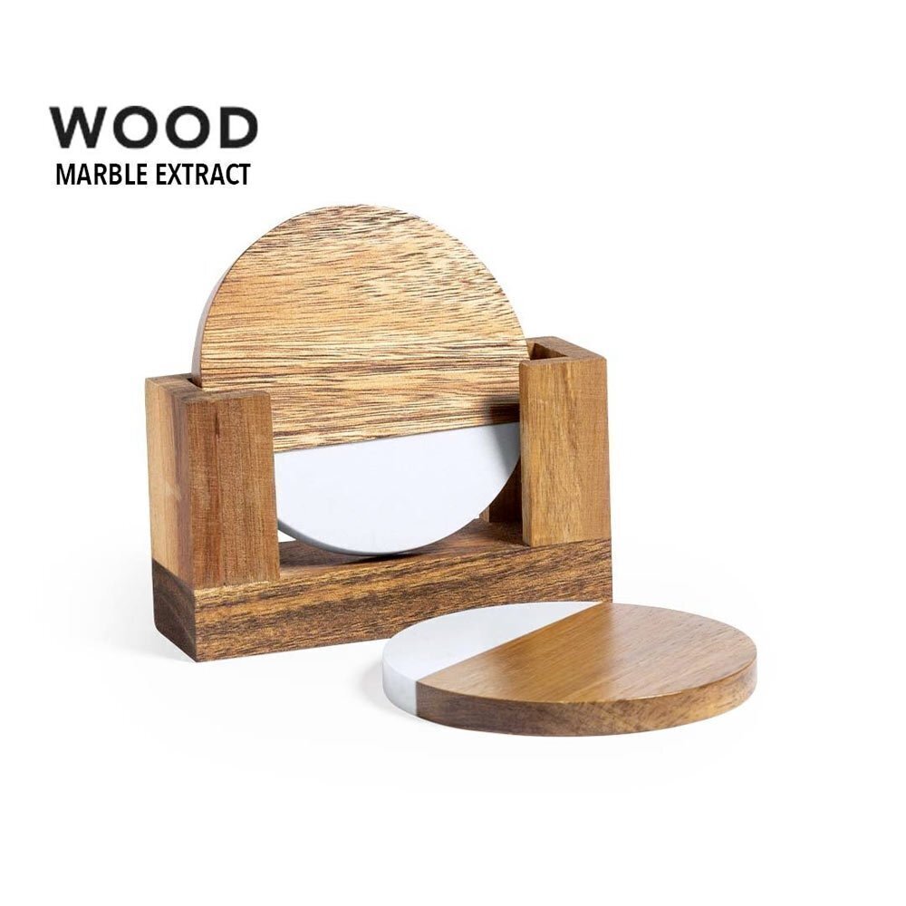 SET SOTTOBICCHIERI DERROL