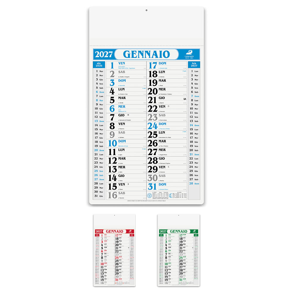 CALENDARIO OLANDESE GIGANTE