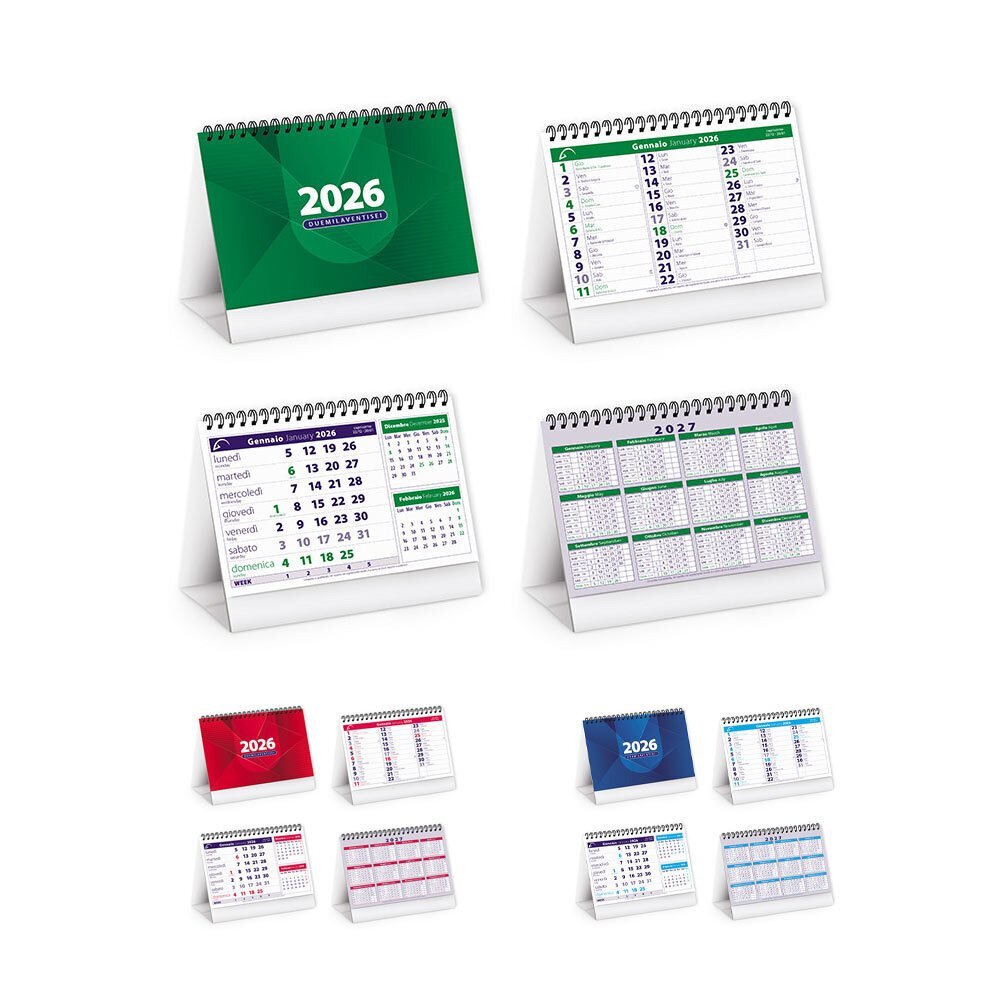 CALENDARIO DA TAVOLO MIDI TABLE 2026