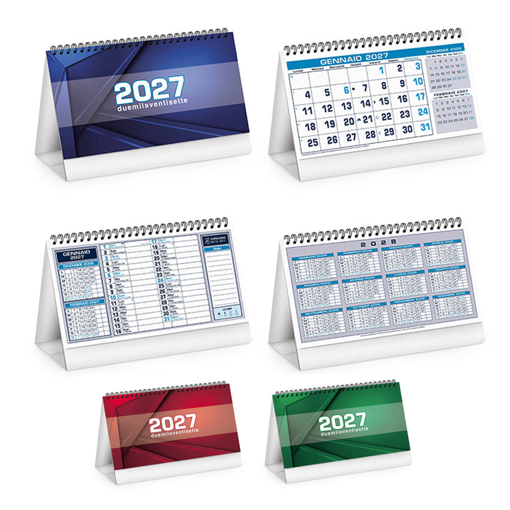 CALENDARIO DA TAVOLO TABLE NOTES