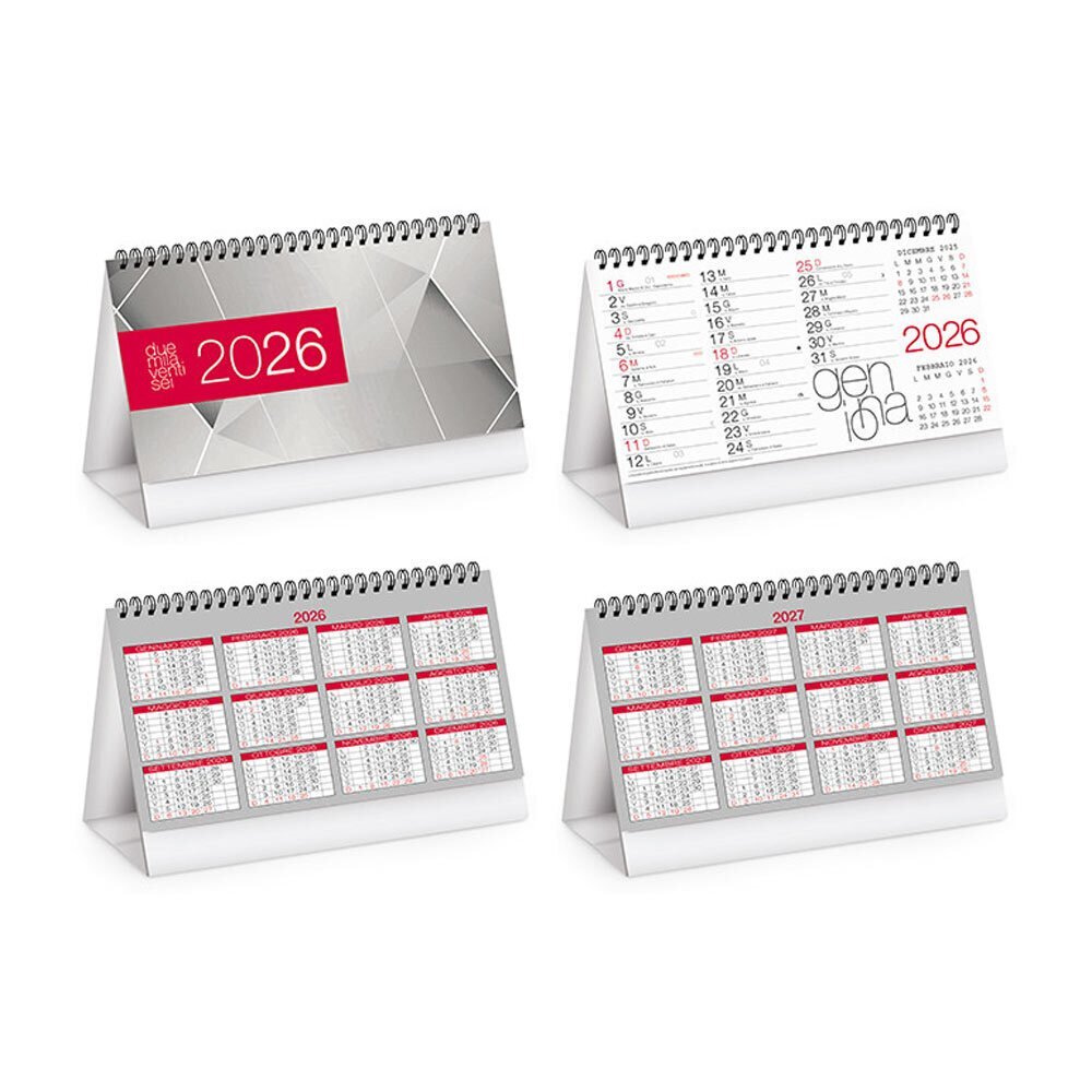 CALENDARIO DA TAVOLO MOD TABLE 2026