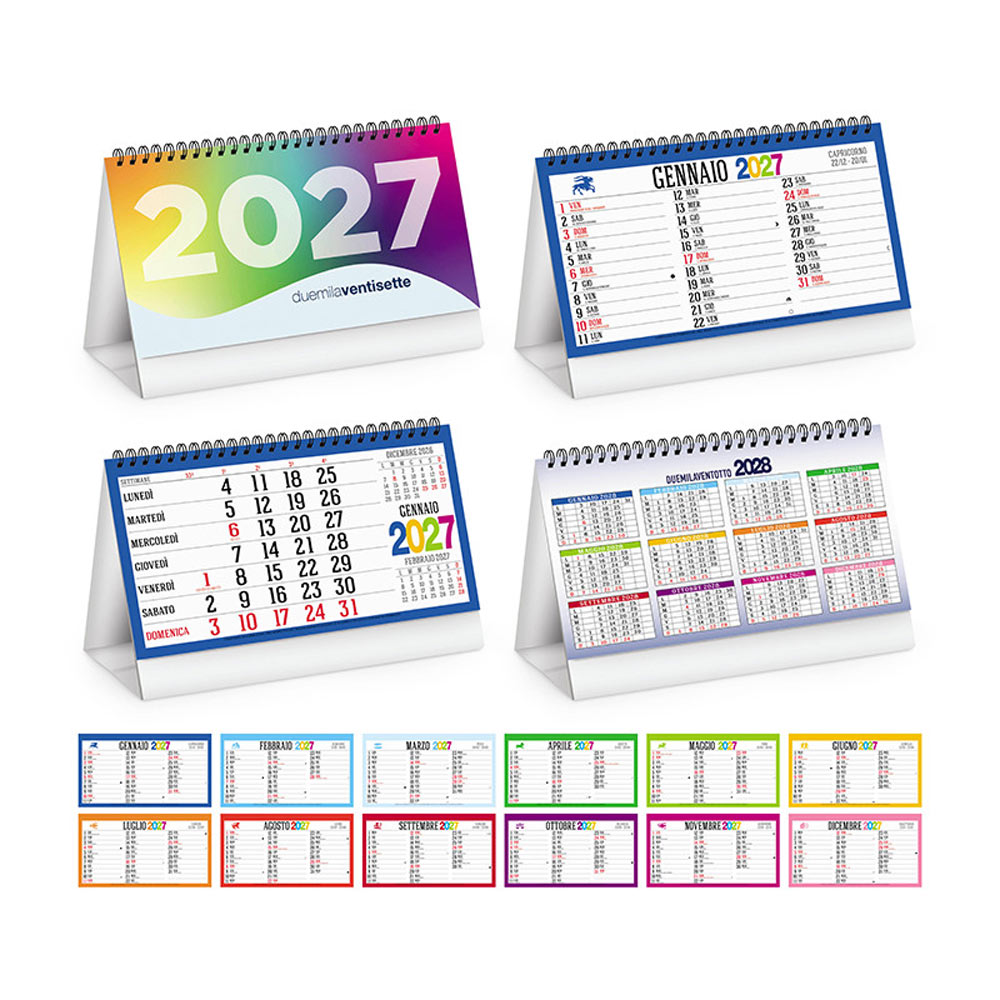 CALENDARIO DA TAVOLO SWEDISH TABLE