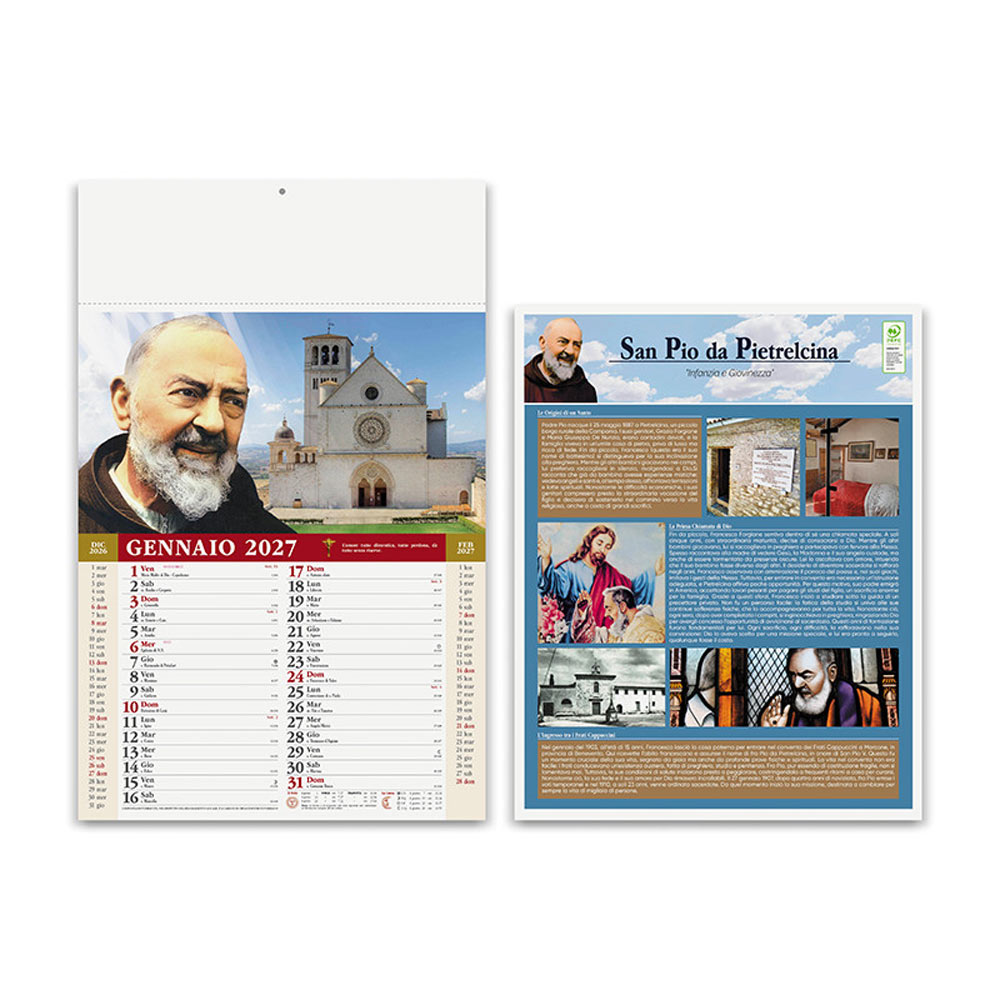 CALENDARIO SAN PIO 2