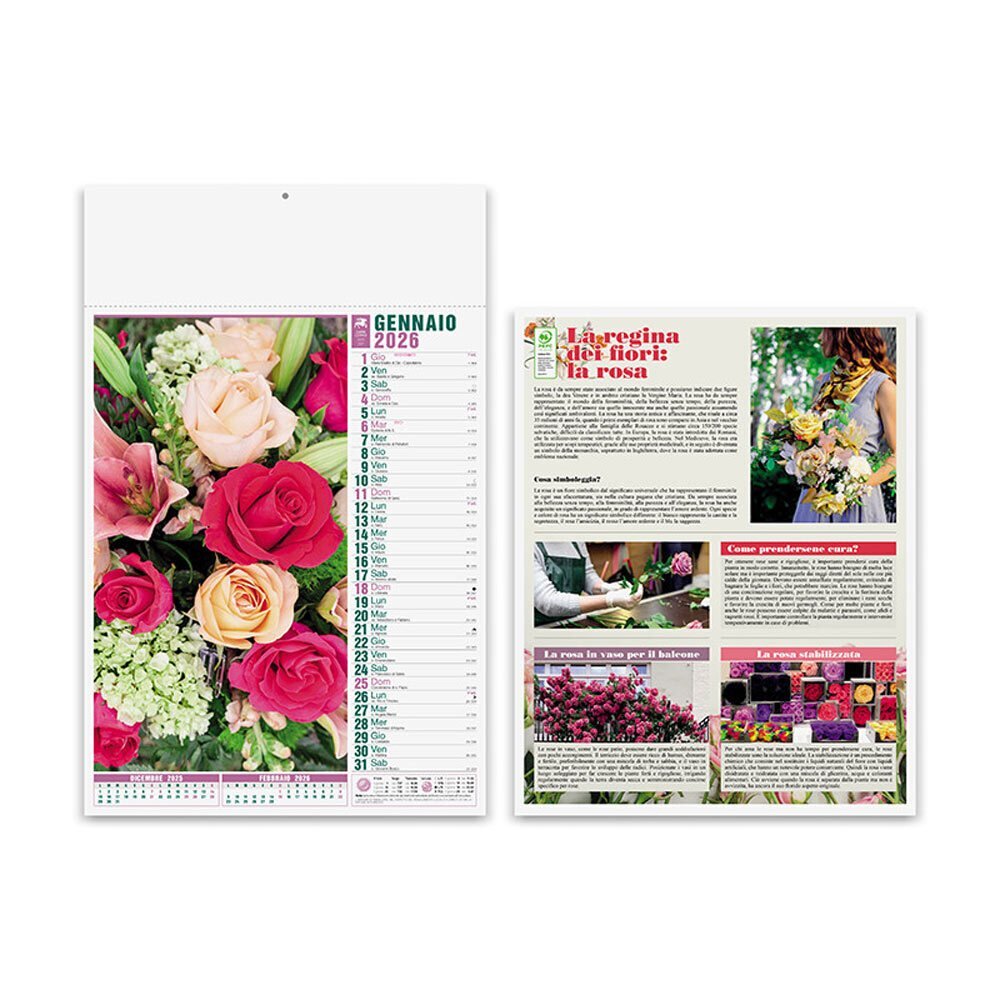 CALENDARIO FIORI 2026