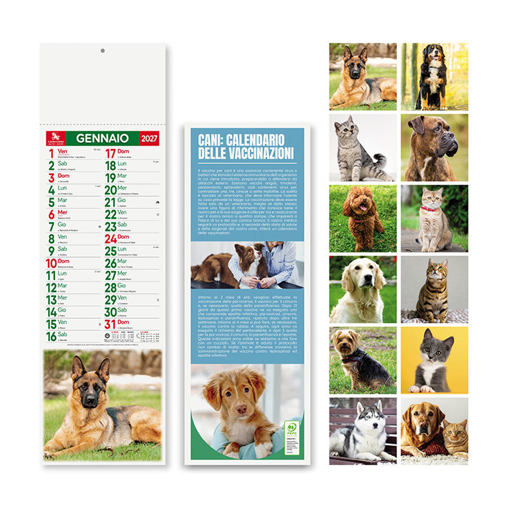 CALENDARIO CANI E GATTI