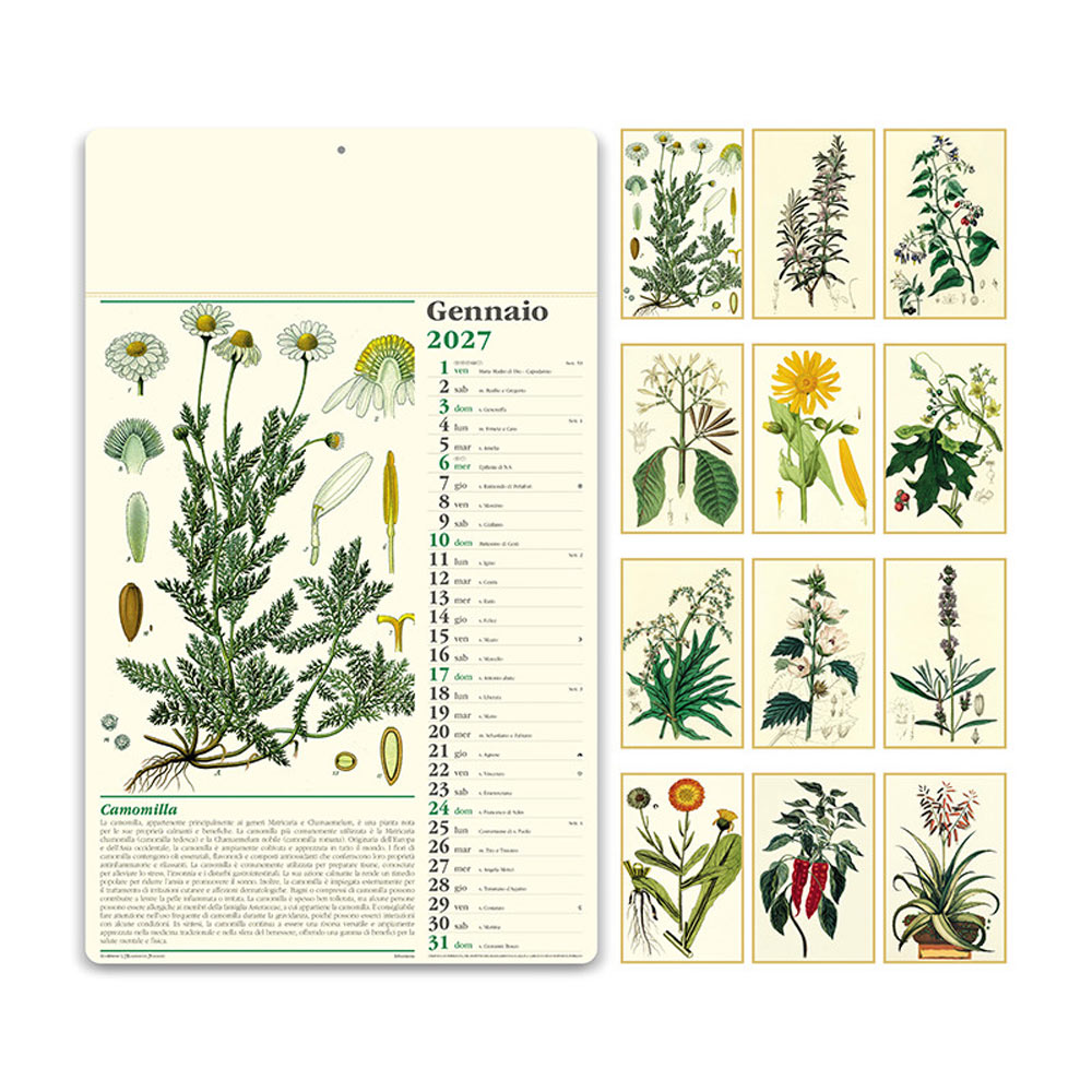 CALENDARIO ERBORISTERIA