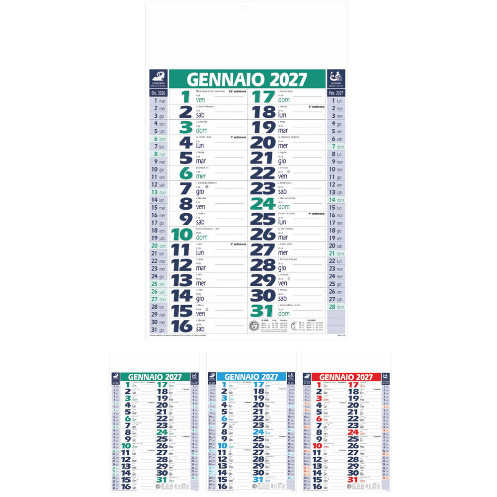 CALENDARIO OLANDESE