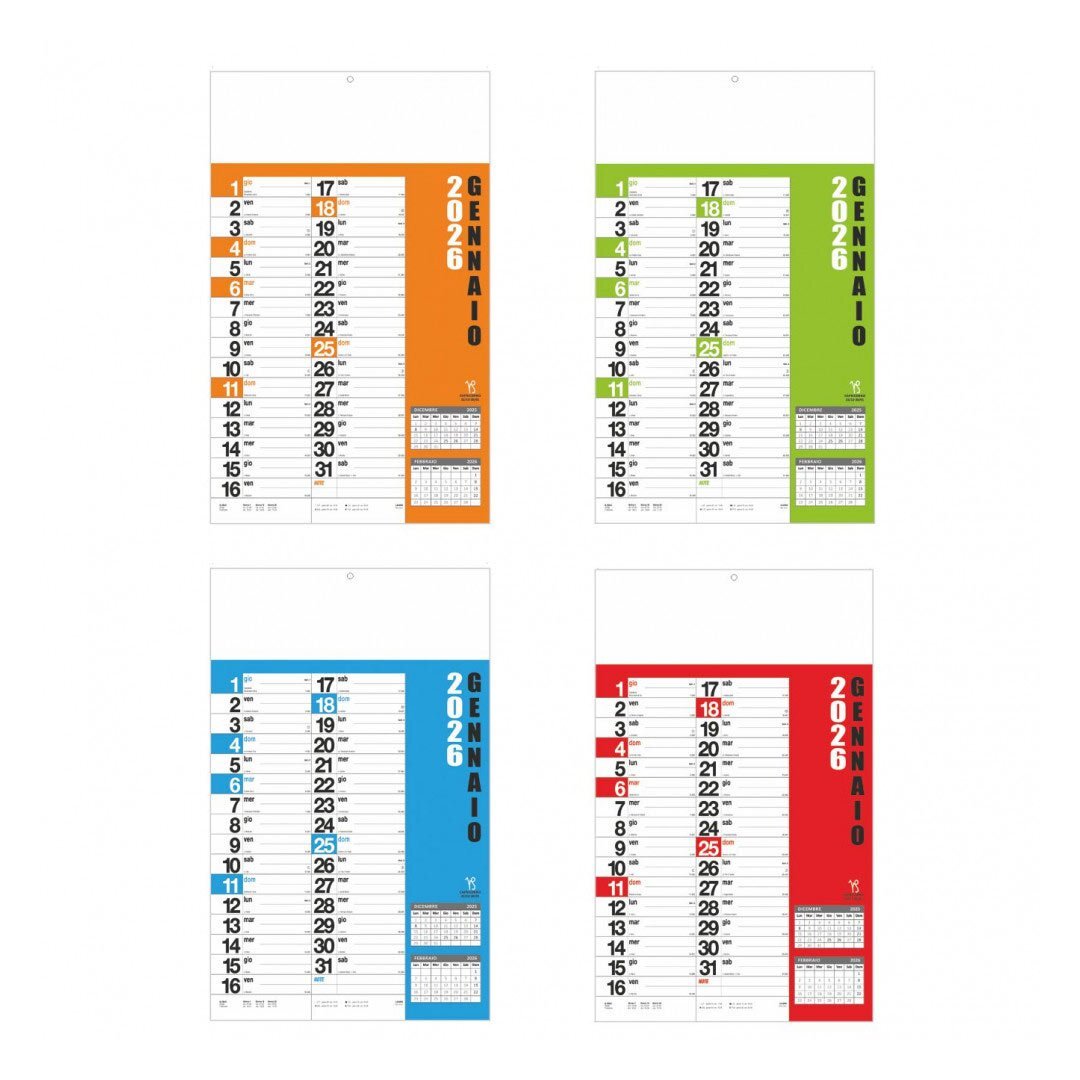 CALENDARIO NORVEGESE 2026