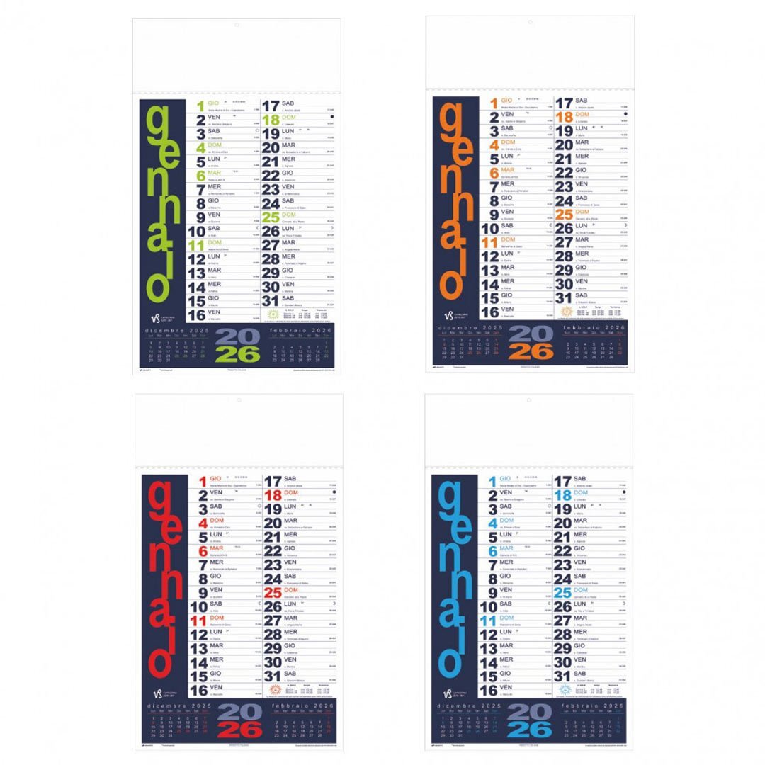 CALENDARIO PORTOGHESE 2026