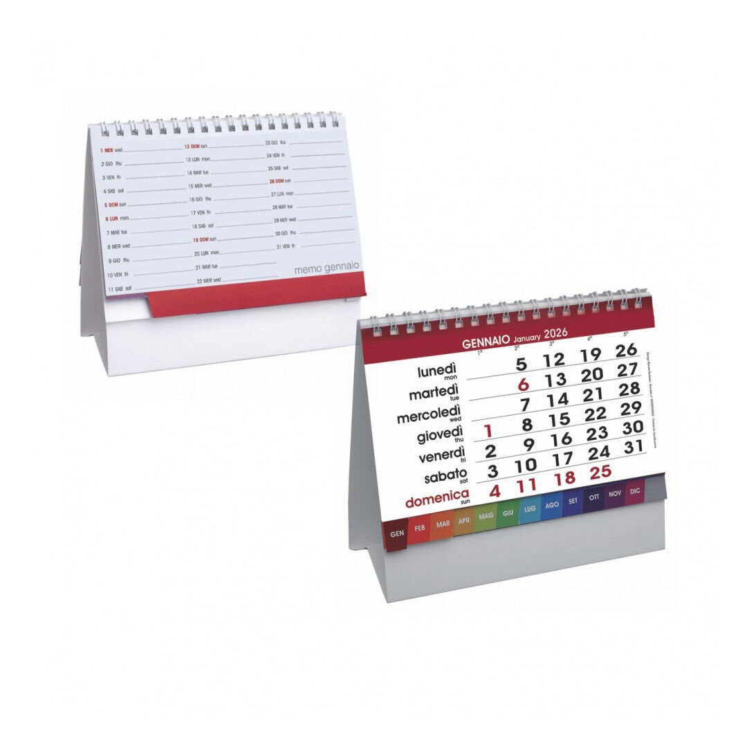 CALENDARIO DA TAVOLO DESK 2026