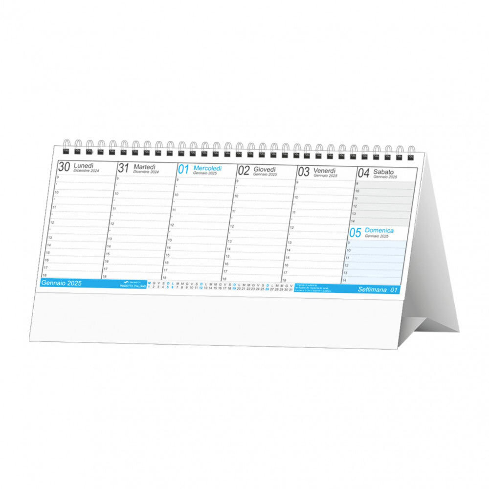 CALENDARIO DA TAVOLO COLOR 2025