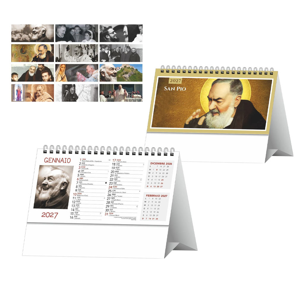 CALENDARIO DA TAVOLO PADRE PIO