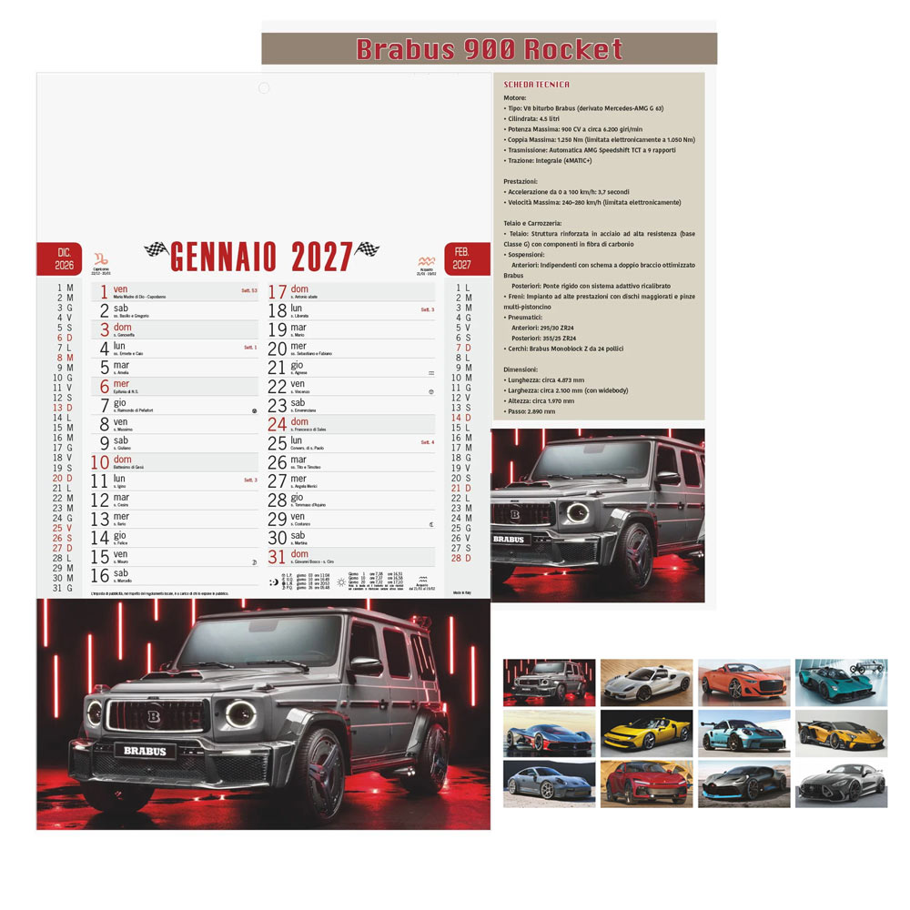 CALENDARIO AUTO SPORTIVE