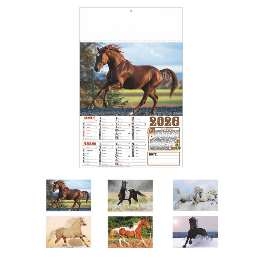 CALENDARIO CAVALLI 2026