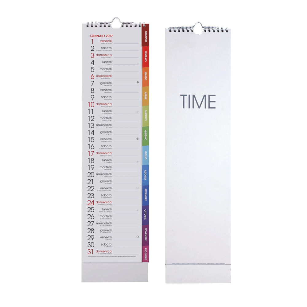 CALENDARIO TIME SILHOUETTE