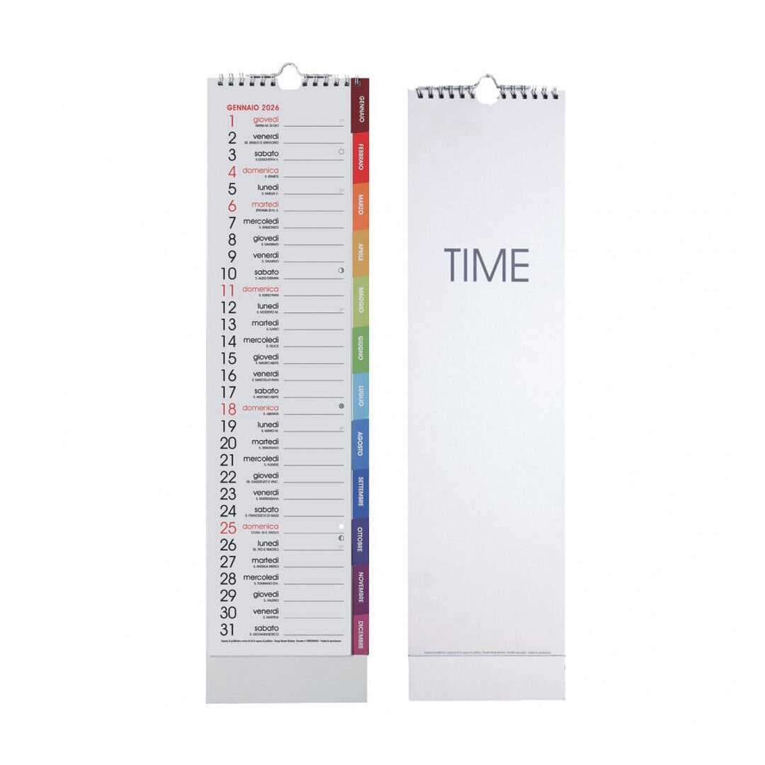 CALENDARIO TIME SILHOUETTE 2026