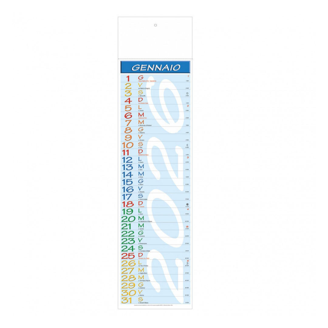 CALENDARIO OLANDESE SILHOUETTE 2 2026