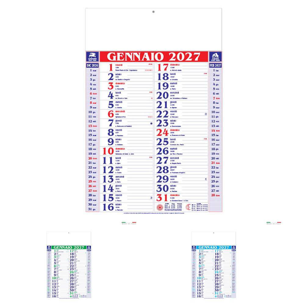 CALENDARIO OLANDESE MEDIUM