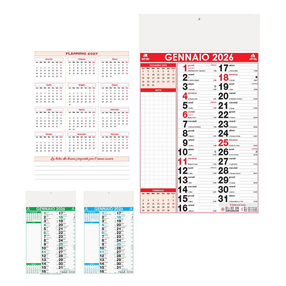 CALENDARIO OLANDESE NOTES