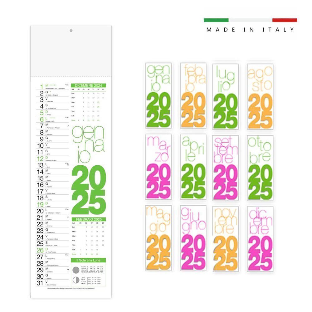 CALENDARIO SILHOUETTE MULTIFLUO 2025