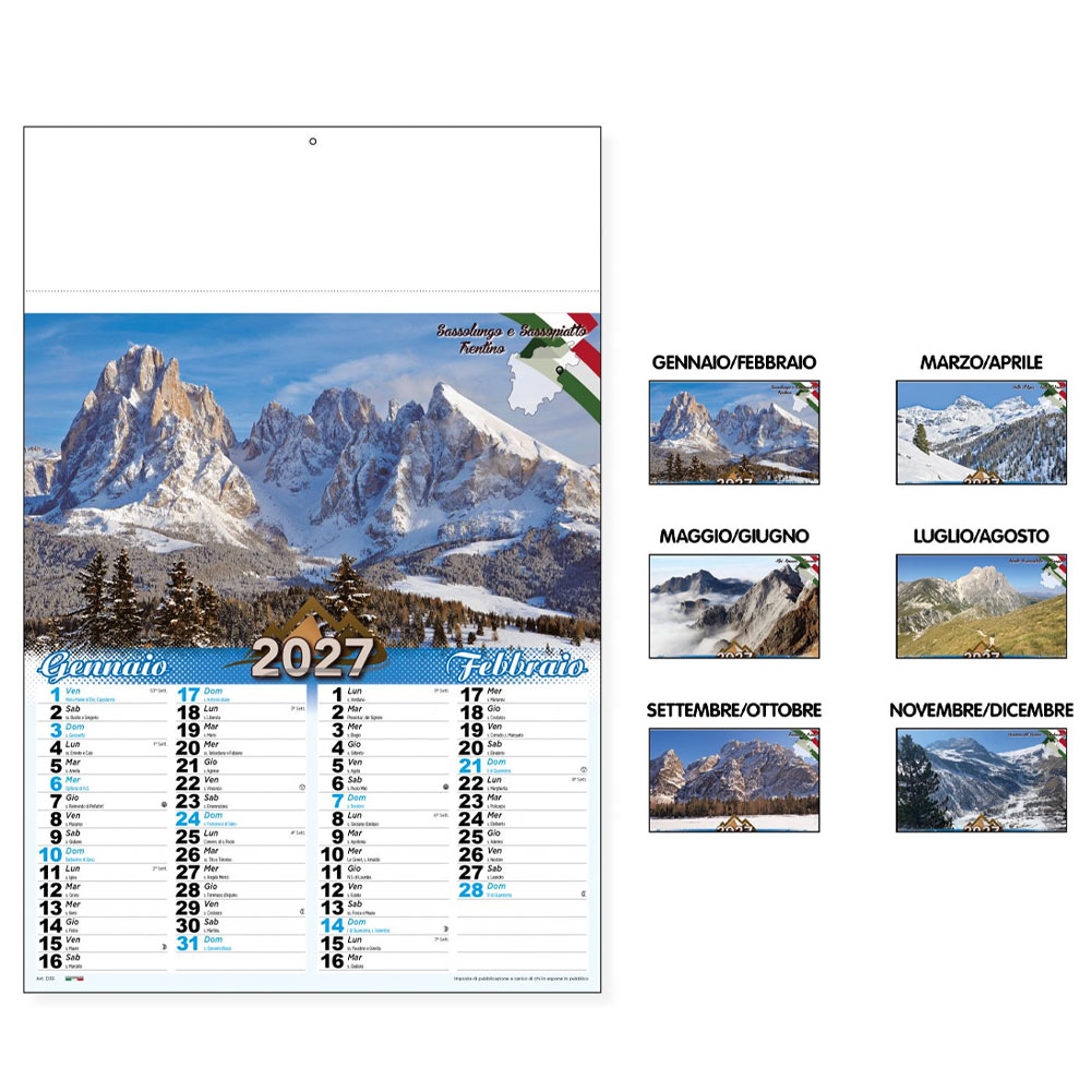 CALENDARIO MONTI