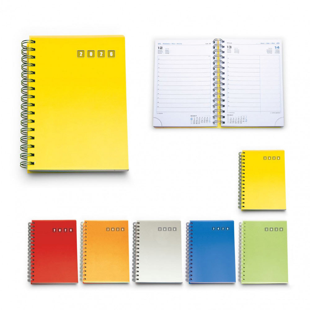 AGENDA GIORNALIERA POLIPROPILENE 15X21