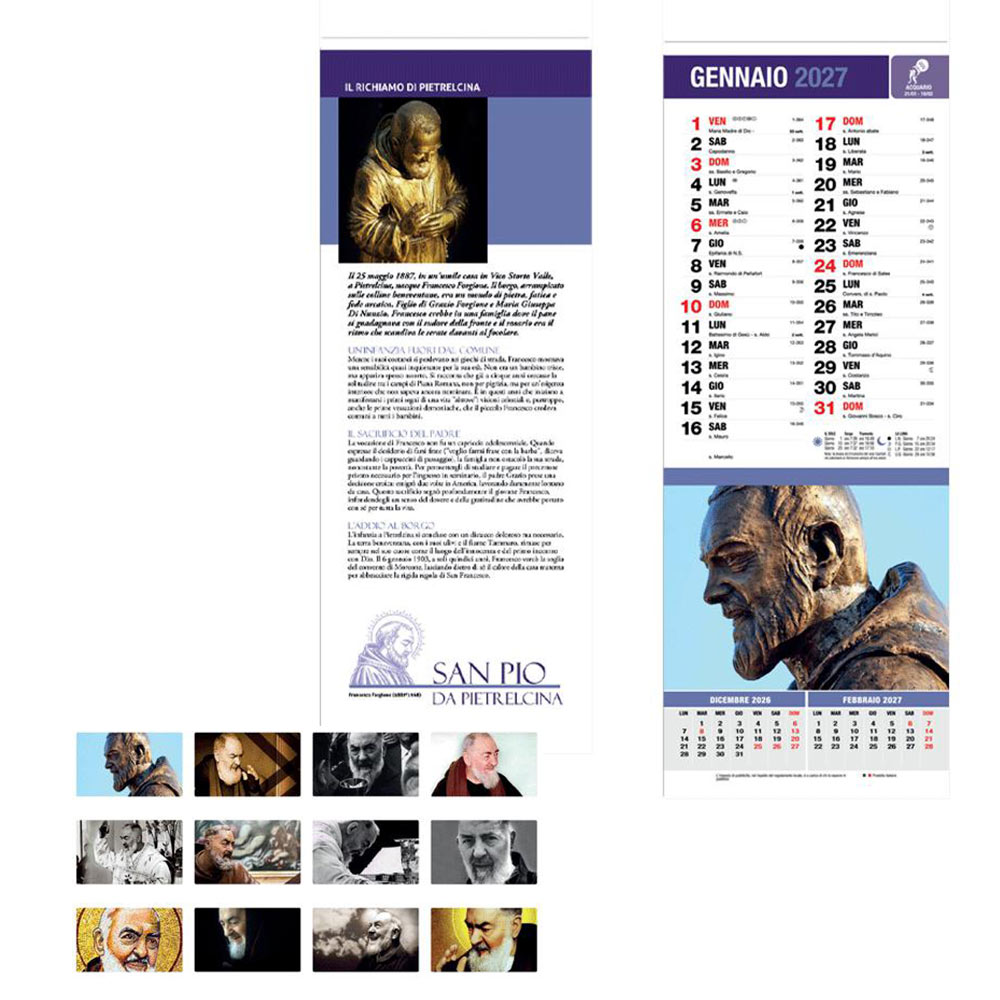 CALENDARIO SILHOUETTE SANPIO 14X47