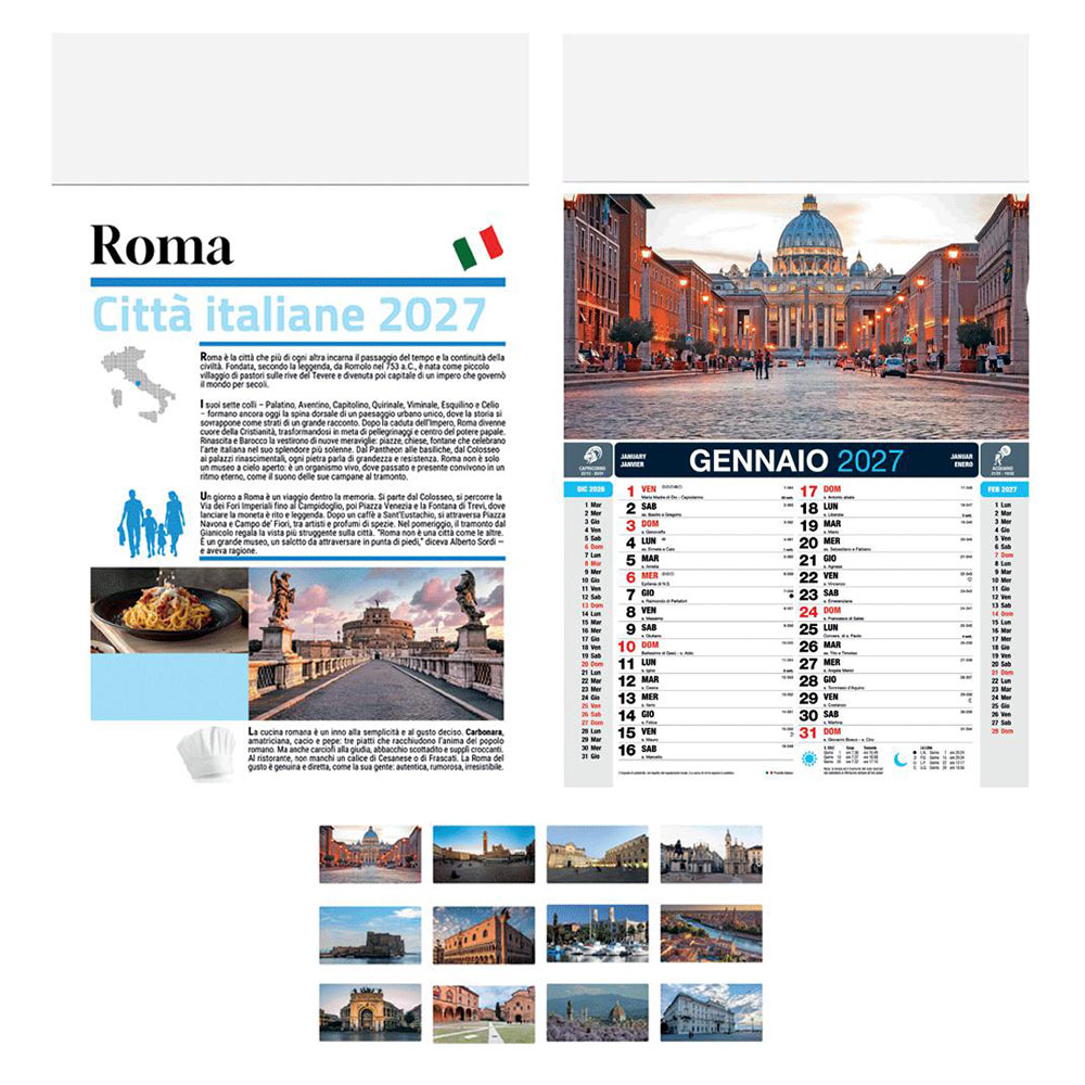 CALENDARIO CITTA' ITALIANE