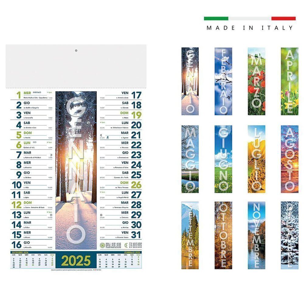 CALENDARIO 4 SAPORI 2025