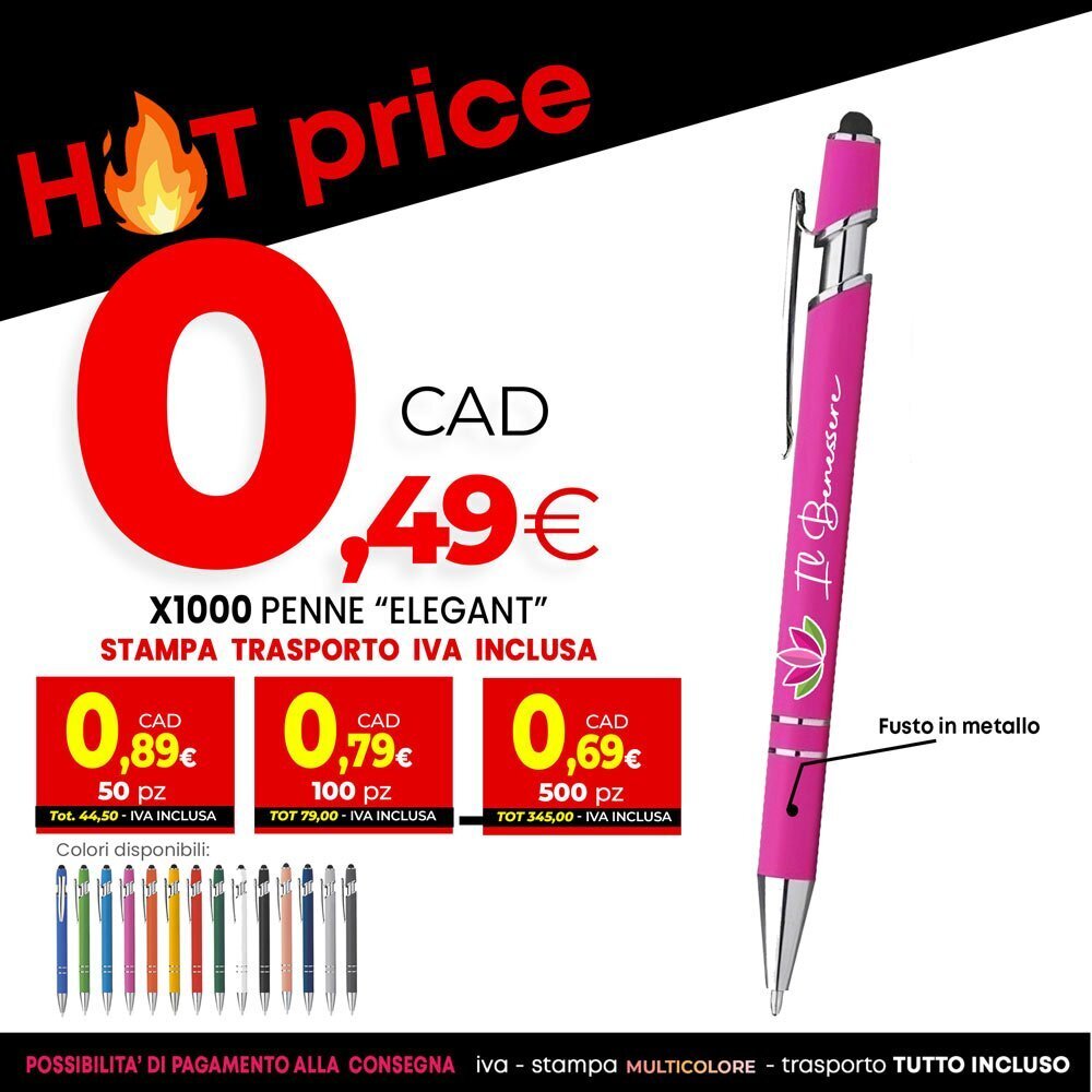 PROMOZIONE HOT PRICE PENNA ELEGANT hot price penna elgant.jpg