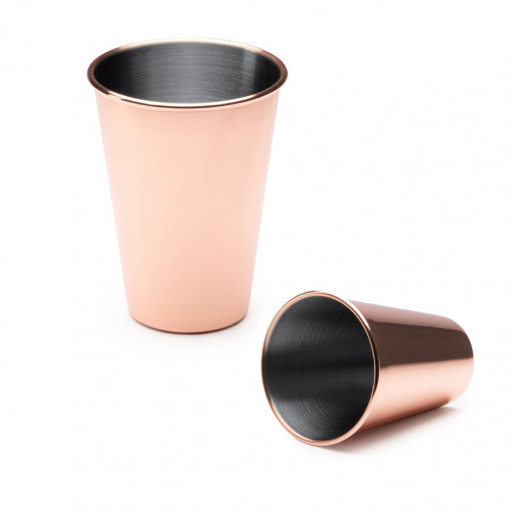 BICCHIERE IN ACCIAIO E RAME TAMBRE 500ML