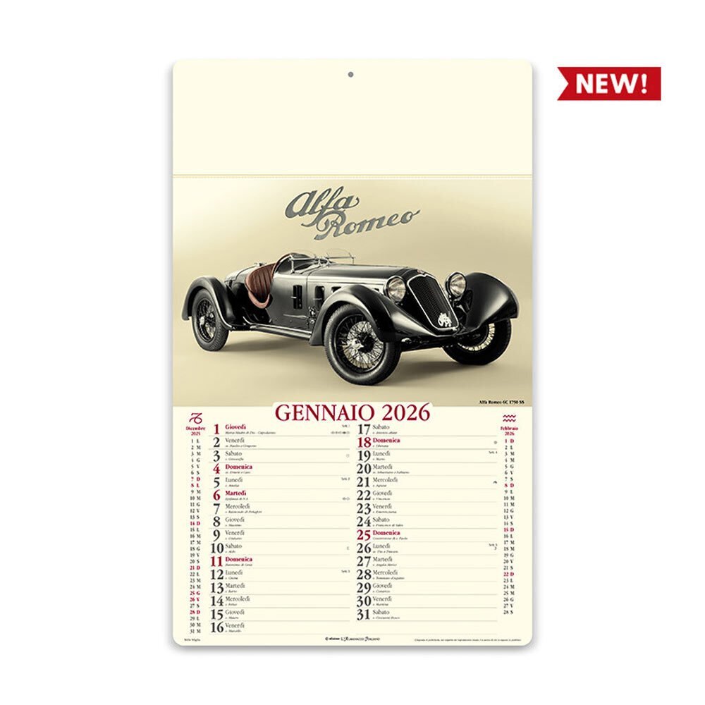 CALENDARIO MILLE MIGLIA 2026