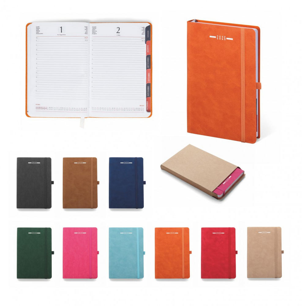 AGENDINA GIORNALIERA FUSTELLATA 11X17 FLEXI SOFT