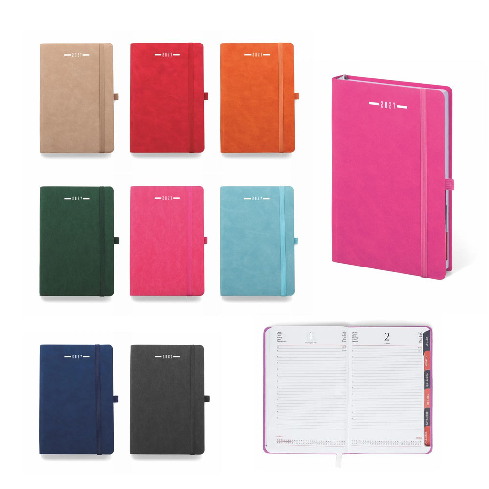 AGENDINA GIORNALIERA FUSTELLATA 11X17 FLEXI SOFT