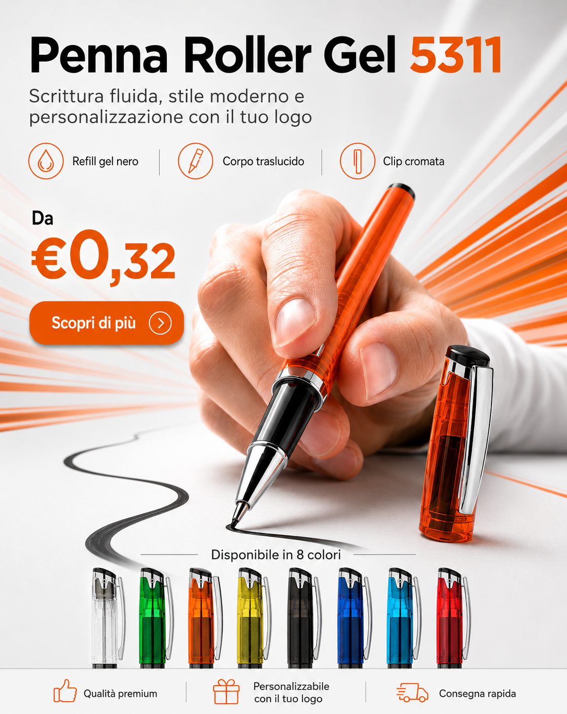 Penna gel
