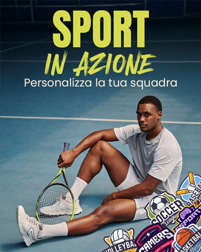 Abbigliamento sportivo da personalizzare